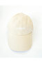 Cream Ecru Unisex Hat Adjustable Metal Buckle Logo Baseball Cap Daily Cap - 3