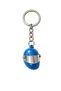 Blue Helmet Figured Keychain Unisex Metal Keychain - 2