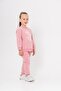 3 İp Grow Together Lets Shine Like the Sun Printed Girls' Top and Bottom Tracksuit Set - 5