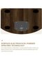 Wooden Floor Monitor Stand with Tray and Wheels for 14-43 inches Screen Monitors or TV, Max Load Bearing 20KG - 5