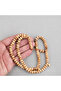 Walnut Wood 99-Piece Wheel Cut 8X6Mm Prayer Rosary - 4