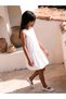 Lcw Kids White Girl's Balloon Dress