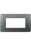 TEM Soft 4-module device frame, anthracite