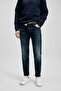 111200222 Beneflec Smart Jean Men's Trousers Slim Fit Men's Jeans Dark Blue - 5