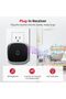 No Battery Required Wireless Doorbell, Waterproof Door Bell Kit, 500ft Range, 38 Chimes, 4 Levels Volume, LED Flash - 3