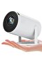 Smart Mini Projector 4K Support with 200 Inch Display, 180° Rotation and Built-in Speaker - 8
