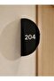 Side Mounted Room Directional Signage Number Sign Size 20X11 cm Double Directional Z - 3