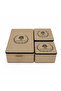 Underbed Felt Chest Set of 3 (Mini, Maxi, Mega) - 3