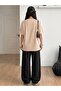 Unisex Women's Men's Zipper Bear Print Oversized Tshirt and Baggy Sweatpants - Summer Two-Piece Tracksuit Set - 4