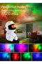 Astronaut Starry Sky Projector, LED Night Light with Remote Control 360° Rotation 16 Modes - 4
