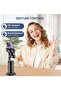 Auto Face Tracking Tripod – Smart 360° Rotation Body Phone Camera Mount for Vlogs & TikTok with Remote, Extendable, Rechargeable (Black) - 5