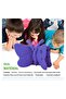 iPad Mini Case, iPad Mini 2/4 Case for Kids, Butterfly Wings Kickstand Protective Cover - Purple - 6