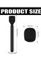 Microphone Handheld Adapter – Wireless Interview Lavalier Mic Adapter for DJI Mic 1/2, Rode Wireless GO II, Hollyland Lark, Synco G1 - 4