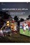 Portable HD WiFi Theatre Android TV Projector System - 3