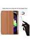 Classic iPad Air Case (11-Inch, 2024) - Compatible with 4th, 5th, and 6th Gen iPads | Smart Cover with Touch ID Support and Auto Wake/Sleep | Elegant Brown - 2