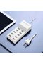 Multi-Port Desktop Charger 10 USB Ports White – Universal Intelligent Fast Charging Station for Family Emergency & Travel - 6