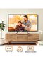 Universal Table Top TV Stand for 27-55 Inch TVs – Adjustable Height, Sturdy Base - 5