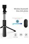 Q02 Selfie Stick Tripod Multifunctional Stretch 103cm Wireless Tripod Black - 4