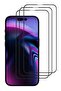 [3 Pack] Designed for iphone 15 Pro Max Screen Protector Tempered Glass, Friendly Ultra Resistant