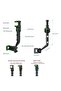 New 360° Rearview Mirror Phone Holder for Car Multifunctional Mount, Universal Rotating (Green) - 6