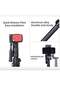 KP-2206 Multi-functional Adjustable Portable Camera Tripod, Black - 4
