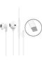 Wired Type-C Usb In-Ear Earphones With Microphone White - 2