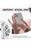 Silver Diamond Camera Lens Protector for iPhone 16 Pro/Pro Max – Bling Tempered Glass Cover with Automatic Alignment Metal Rings and Glitter Film Stickers - 3