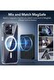 iPhone 15 Pro Max Case, Compatible with MagSafe, Military-Grade Protection, Clear - 5