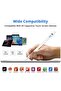 Capacitive Stylus Pen For Phone Tablet Touch Screen Pen for Android/IOS Apple iPad Tablet Samsung Stylus Pen Touch Pencil Draw (White)