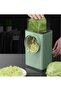 Multifunctional Vegetable Cutter Chopper Rotary Cheese Grater 3-in-1 Shredder Slicer Grinder - 2