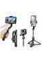 360° Rotation Selfie Stick Gimbal Stabilizer with Wireless Remote for Smartphones - 2