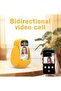 Video Call Camera with Screen – WiFi Network, PTZ Control, Two-Way Video & Voice Call, AI Motion Detection, Smart Home Security Camera for Monitoring & Communication