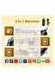 Wireless Lavalier Microphone, 3-in-1 Plug-Play Lapel Microphone for iPhone iPad Android Camera - 2