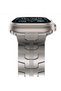 Stainless Steel Band for Apple Watch Ultra Band 49mm 45mm 44mm 42mm 38mm 40mm 41mm, Metal Strap with Folding Clasp for Apple Watch Series 8 7 6 5 4 3 2 1 for Men - 5