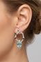 Premium Geometric Stone Women's Earrings - 2