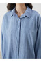 Women's Textured Shirt Tunic - 3