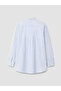 Striped Poplin Women's Shirt Tunic - 7