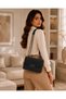 Leather Shoulder Bag with Matching Wallet | Women's Crossbody Chain Handbag | Premium Leather Purse | 25 × 17 × 7 cm - 2