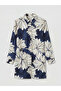 Floral Women's Shirt Tunic - 5