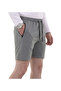 Men's Large Size Flat Lycra Combed Cotton Shorts in Anthracite, Suitable for Sizes up to 150 Kilograms - 4
