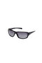 Shiny Black Polarized Injected Male Sunglasses