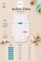 3-Piece Baby Girl Sleeveless Bodysuit Set 100% Cotton Sleeveless Bow, Ribbon Printed Baby Bodysuit Summer Unisex Snap Fastener Bodysuit - 4