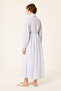 Pleated Poplin Dress - 5