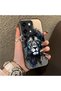 Oppo Reno 14 Pro 5g Compatible Silicone Edge Hard Back Case Couple Phone Case Lion Pattern - 3