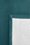 Turquoise Modern Young Room Single Pique Set-Quilted Geometric Petrol 160X220 cm Bedspread - 7