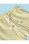 Infant Boys Yellow Terry Shorts - 2