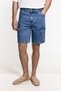 Denim kargo bermuda - 2