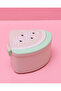 Pink Watermelon-Shaped Lunch Box - 3