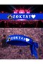 Manifest Concert Bandana Special Edition Double Sided Silky Bandana with the Names Li̇dya, Mi̇na, Esi̇n, Zoktay, Sueda, Hi̇lal Written on It