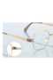 computer glasses, 3172, blue light protection, Rectangular, women, brown - 4